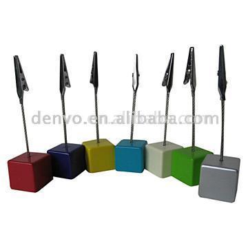  Memo Clip with Square Resin Base