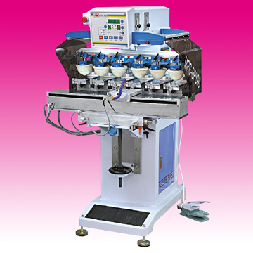  6-Color Pad Printing Machine