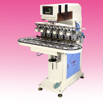  6-Color Pad Printing Machine