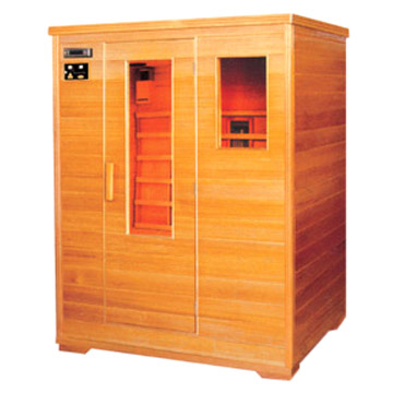  3-Person Fir Sauna Room (3 personnes Fir Sauna)