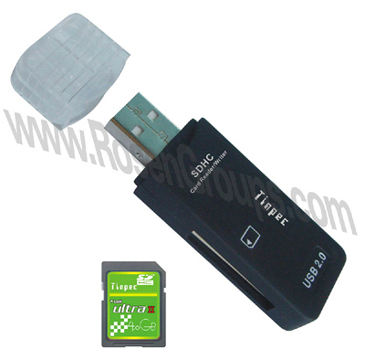  USB 2.0 SDHC Single Card Reader ( USB 2.0 SDHC Single Card Reader)