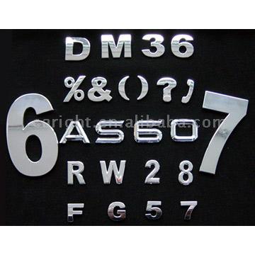  Number and Letter Stickers (Номер и буква Стикеры)