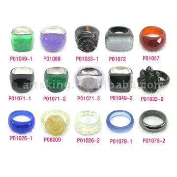  Semi-Precious Stone Rings ( Semi-Precious Stone Rings)