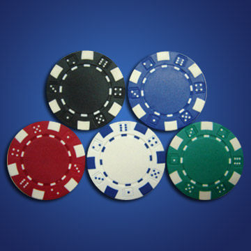  11.5g Dice Style 2 Tone Chips (11.5g Dice Стиль 2 Tone Chips)