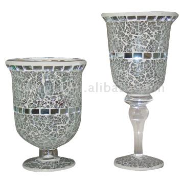  Glass Candle Holders (Verre Bougeoirs)