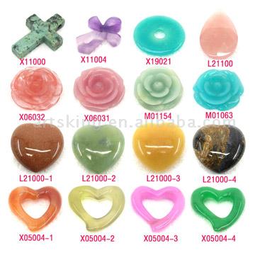  Semi-Precious Stone Pendants