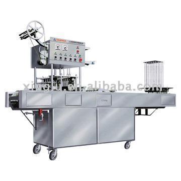  Auto Mechanical Plastic Cup Loading and Sealing Machine (Автоматическая Механическая пластиковых стаканчиков загрузка и запайки)