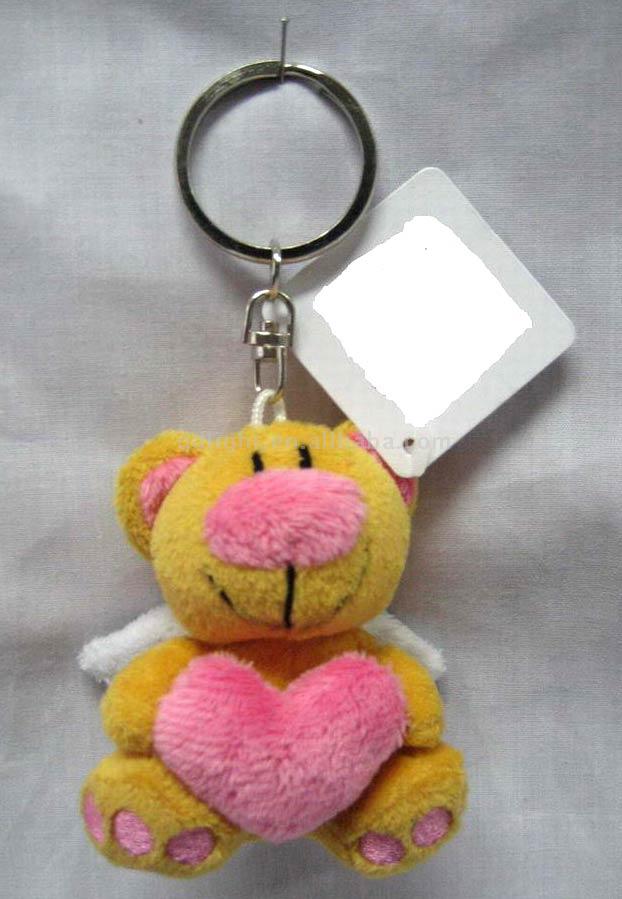  Plush Bear Keychain with IC Music (Ours en peluche porte-clés avec IC Musique)