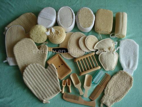  Ramie Bath Scrubbers (Ramie Bath Scrubbers)