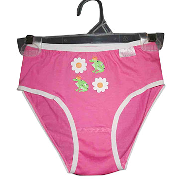  Girls` Briefs (Girls `Briefs)