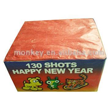  130 Shot Happy New Year Firework