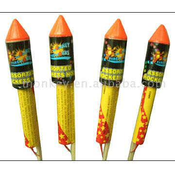  Assorted Rocket Fireworks