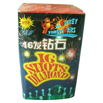  16 Shot Diamond Firework ( 16 Shot Diamond Firework)