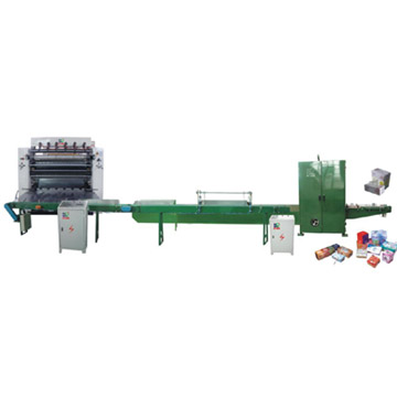  Automatic Box Interfold Facial Tissue Production Line (Automatic Box Interfold Kosmetiktücher Production Line)