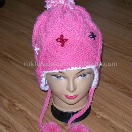  Lovely Ladies` Knitted Hat ( Lovely Ladies` Knitted Hat)