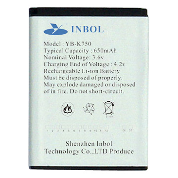  Mobile Phone Battery (Sony-Ericsson Compatible)
