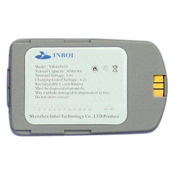  Mobile Phone Battery (Alcatel Compatible)