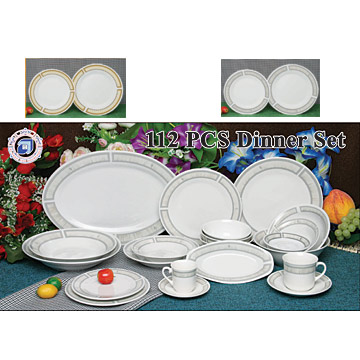  112pcs Dinner Set (112pcs Dinner Set)