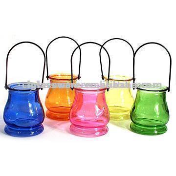  Glass Candle Holder ( Glass Candle Holder)