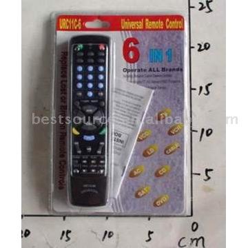  Multifunctional Remote Control (6-In-1)