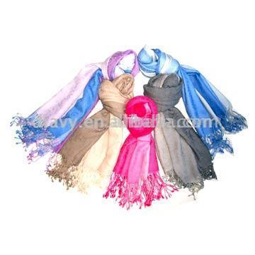  Woolen Jacquard Shawls