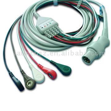 5 Lead Ecg Cable & Leadwire (5 Lead Ecg Cable & Leadwire)
