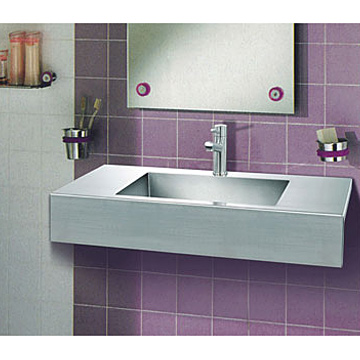  Stainless Vanity and Stainless Cabinet (Vanity inoxydable et acier Cabinet)