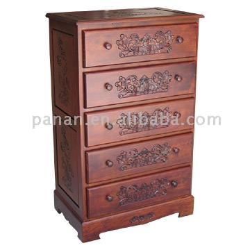  Wood Cabinet (Bois d`ébénisterie)