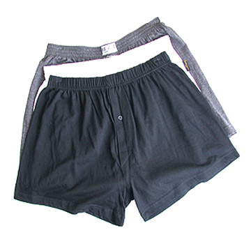  Men`s Single Jersey Boxer Shorts (Men`s Single Jersey Boxer Shorts)