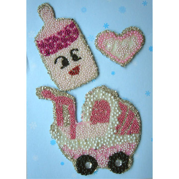  Beaded Sticker