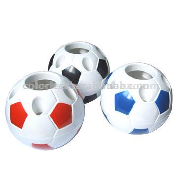  Football Shape Pen Holders (Футбол форма Pen Держатели)