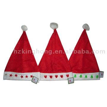  Santa Hats with Lights