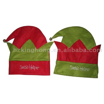  Santa Hats with Small Bells