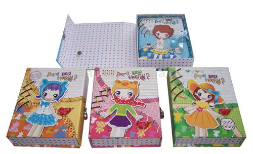  Diaries with Bear in Gift Box (Tagebücher mit Bear in Geschenkbox)