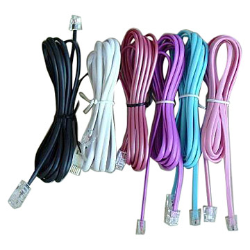  Telephone Line Cords (RoHS Compliance) (Телефонная линия шнуры (RoHS Compliance))