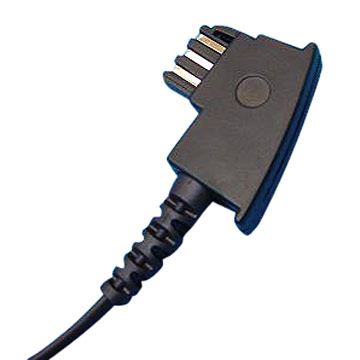  Telephone Line Cords with Germany TAE Plug ( Telephone Line Cords with Germany TAE Plug)