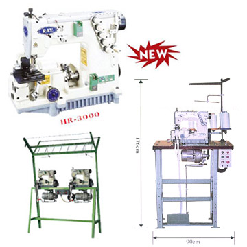  High-Speed Nylon Zipper Sewing Machine