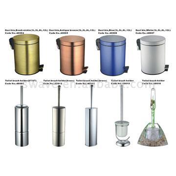 Dust Bins and Toilet Brush Holders