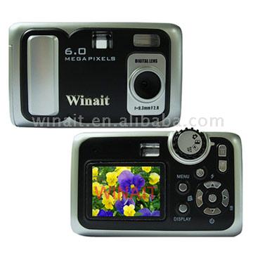  6.0M Pixel Digital Camera with 1.5" TFT