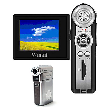  12M Pixel Digital Video Camera with 2.5" TFT / MP3 / MP4