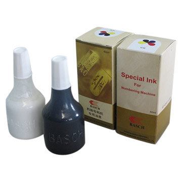  Special Ink for Numbering Machine (Специальные чернила для нумерации машины)