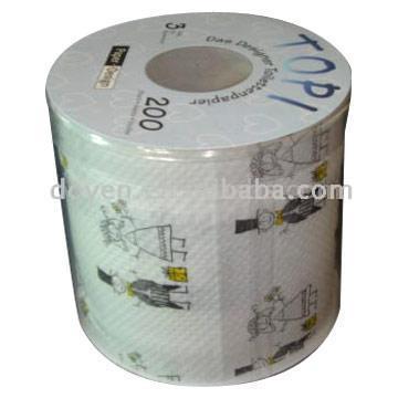 Printed Tissue Paper Roll (Печатные ткани для рулонной бумаги)