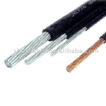  10kV Steel Core Aluminum XLPE Insulated Aerial Cable (10кВ стальным сердечником алюминиевый изоляцией из сшитого полиэтилена антенного кабеля)