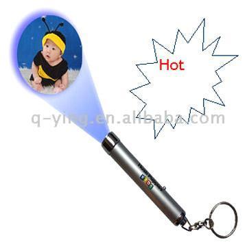  Projector Torch Key Chain