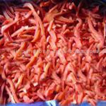  Red Pepper Strips