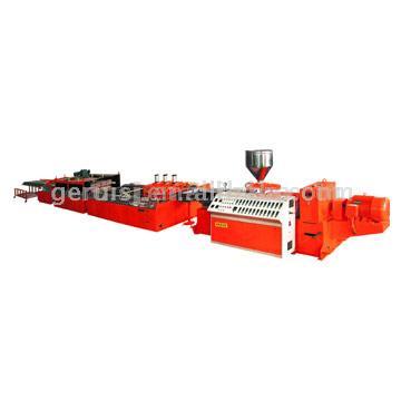  Wood & Plastic Door Board Production Line ( Wood & Plastic Door Board Production Line)