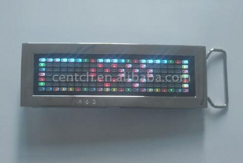  LED Full Color Animation Buckle (Rechargeable Battery)