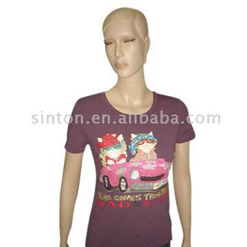  Ladies` T-Shirts (Женские Футболки)