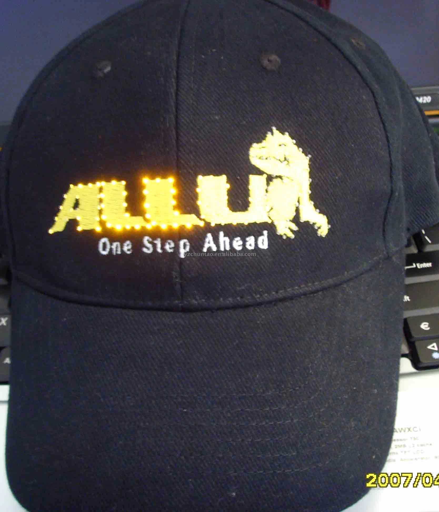  LED Flashing Caps / Fiber Optic Caps ( LED Flashing Caps / Fiber Optic Caps)