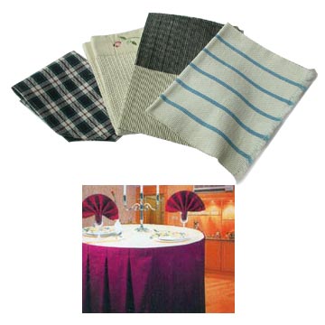  Napkin, Table Cloth, Table Skirting, Place Mat (Serviette de table en tissu, des jupes de tables, Place Mat)